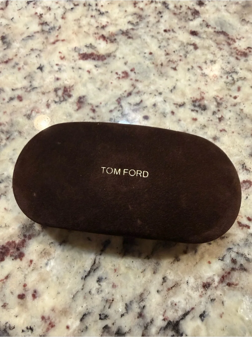 Tom Ford Black Oversized Aviator Sunglasses